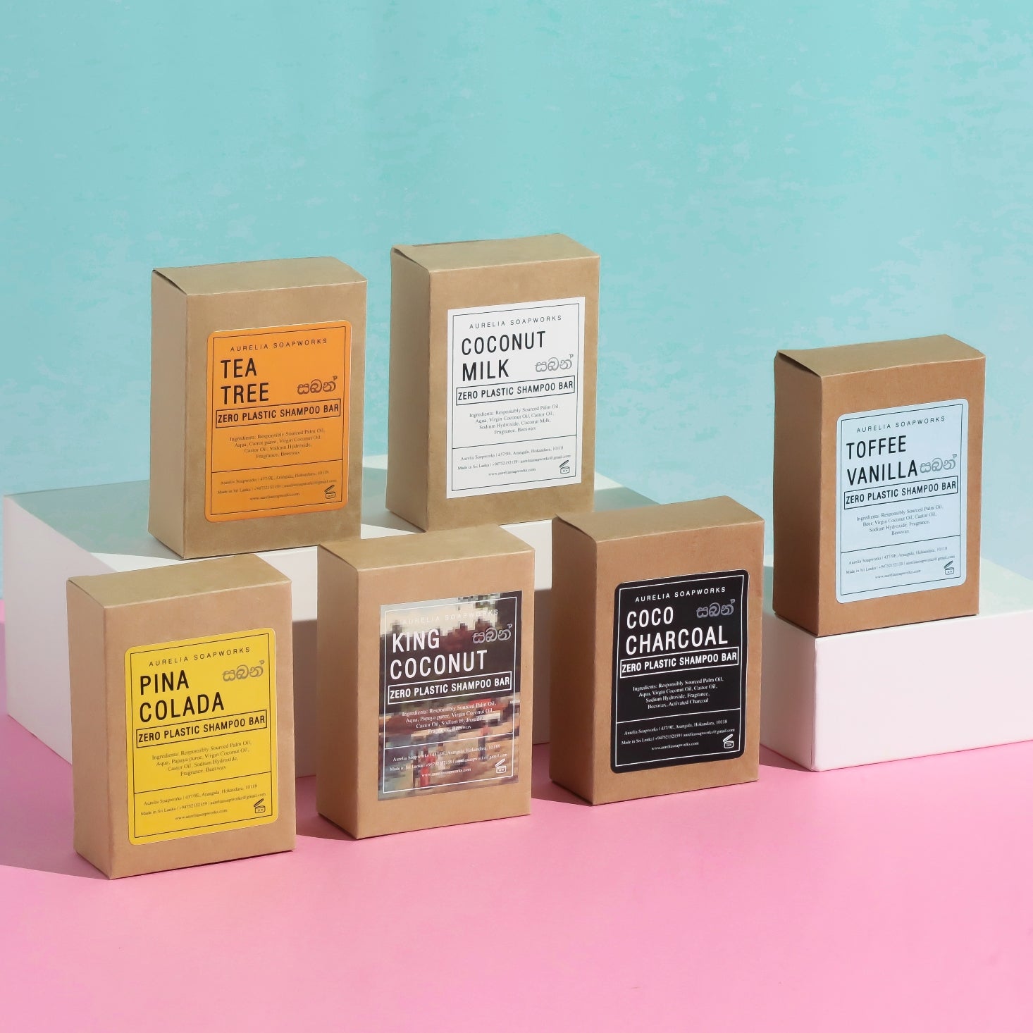 Aurelia shampoo bars