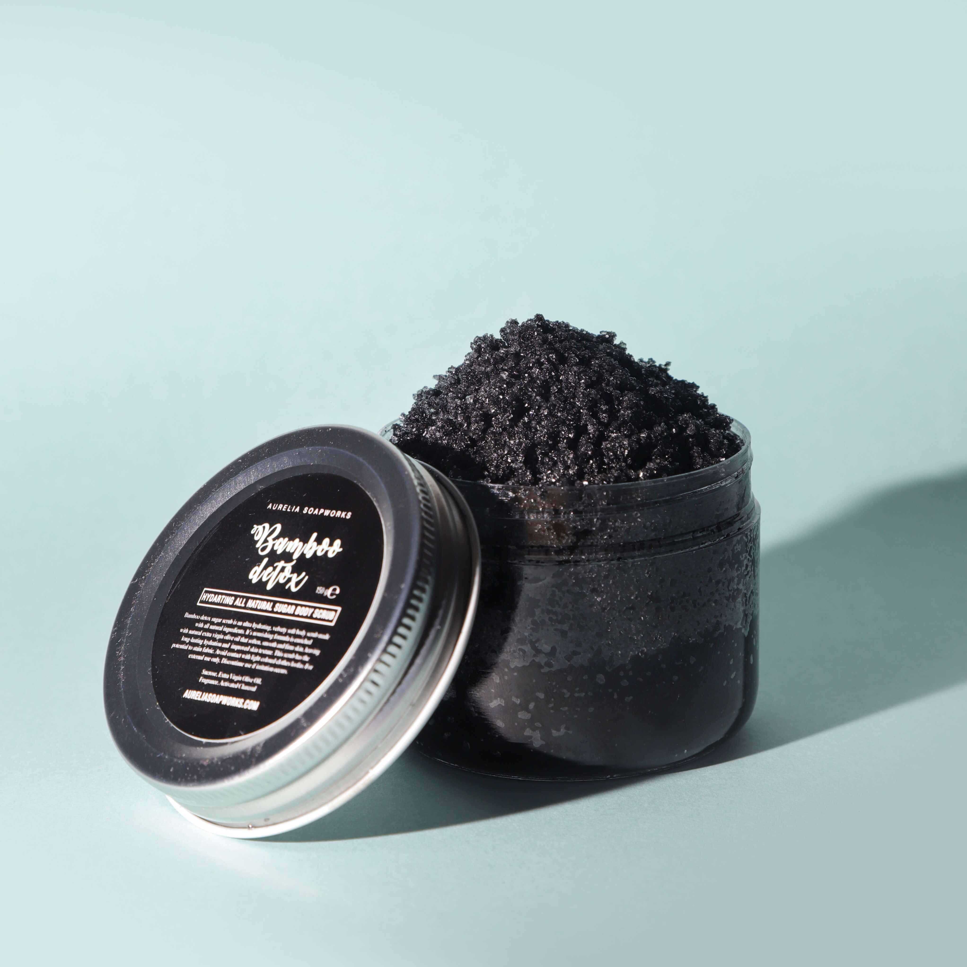 Bamboo detox sugar body scrub