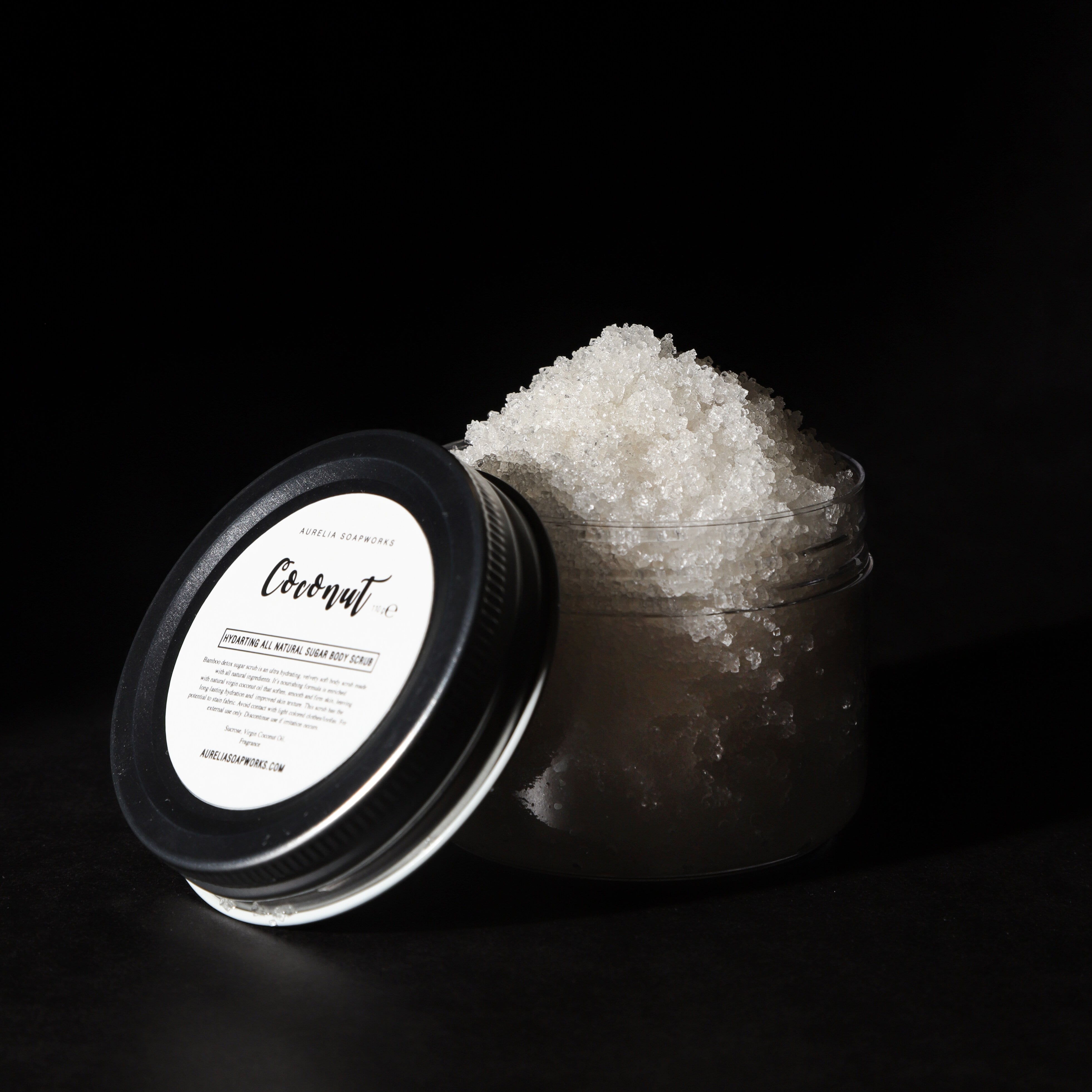 Coconut sugar body scrub