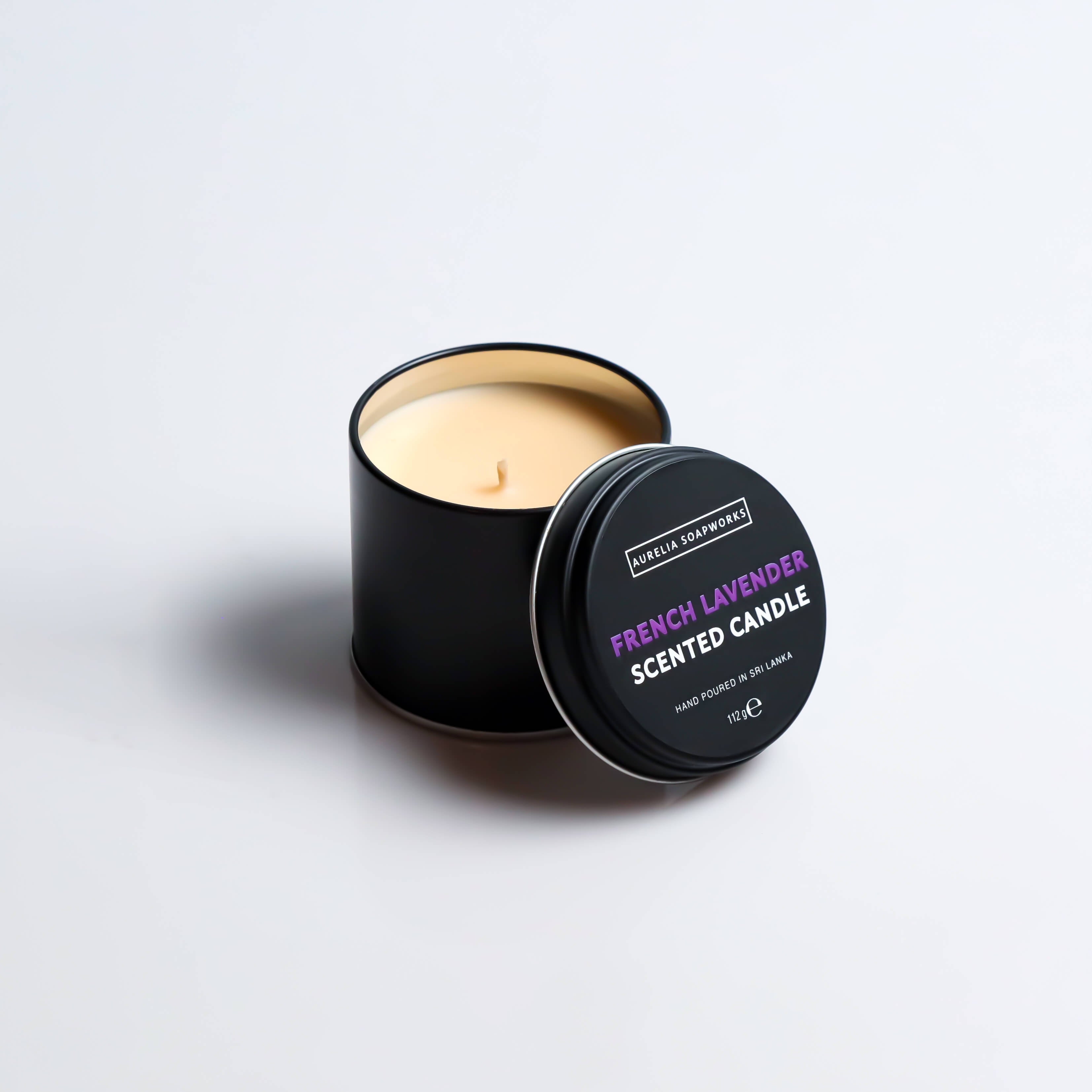 French Lavender Scented Candle