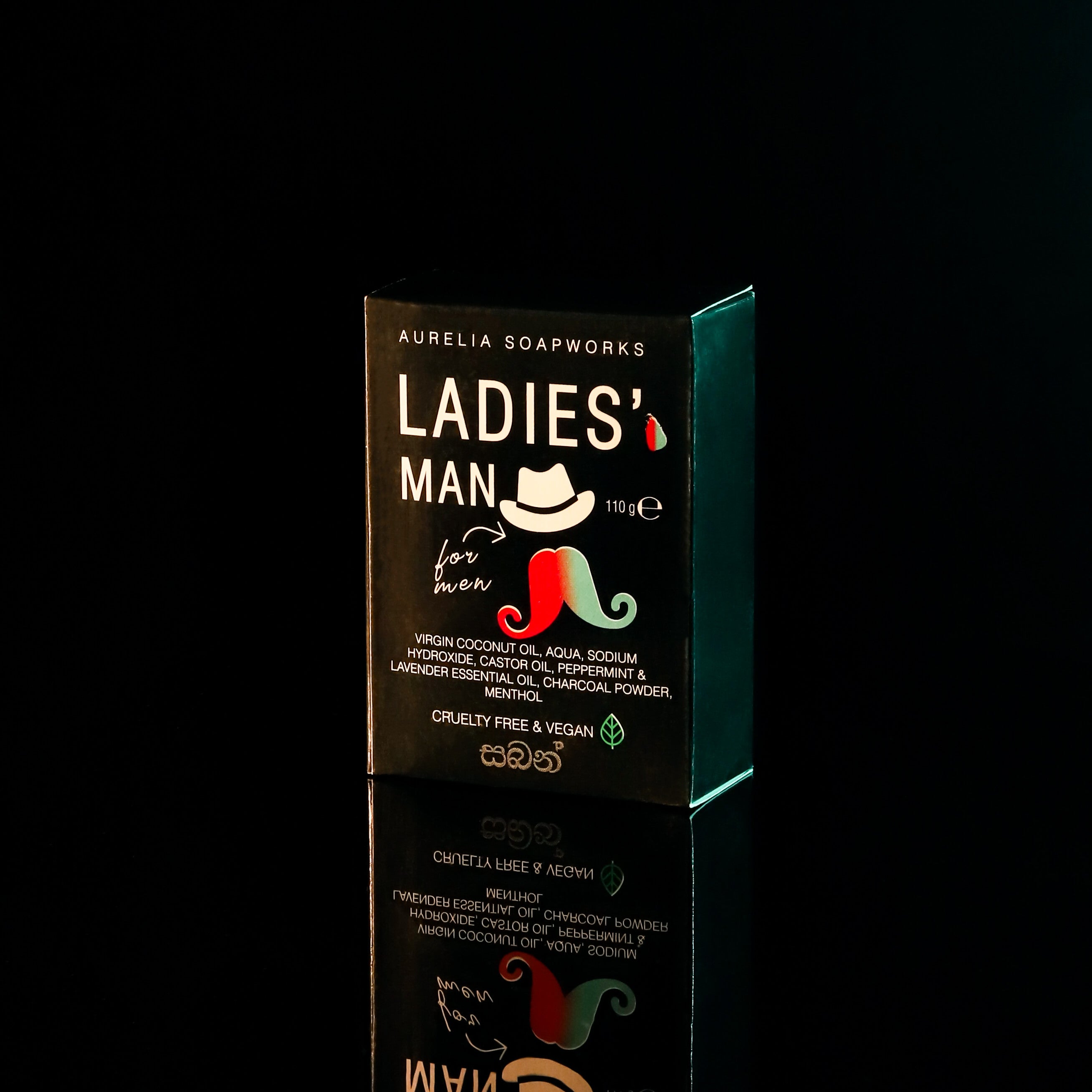 Ladies' man bath soap
