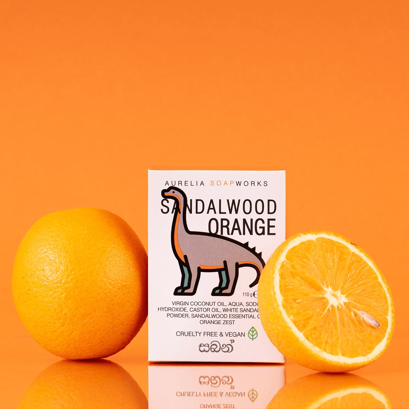 Sandalwood orange bath soap