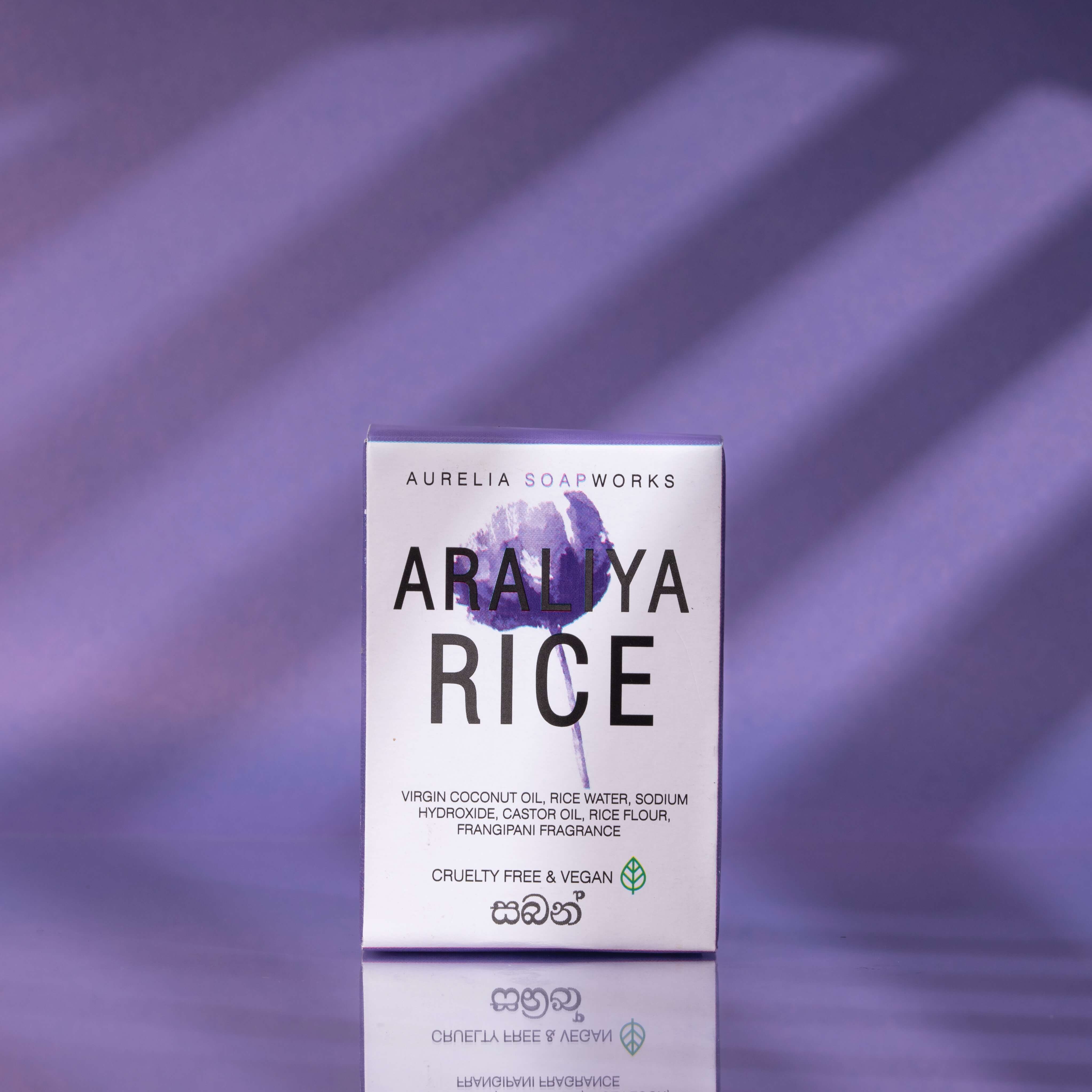 Araliya rice bath soap