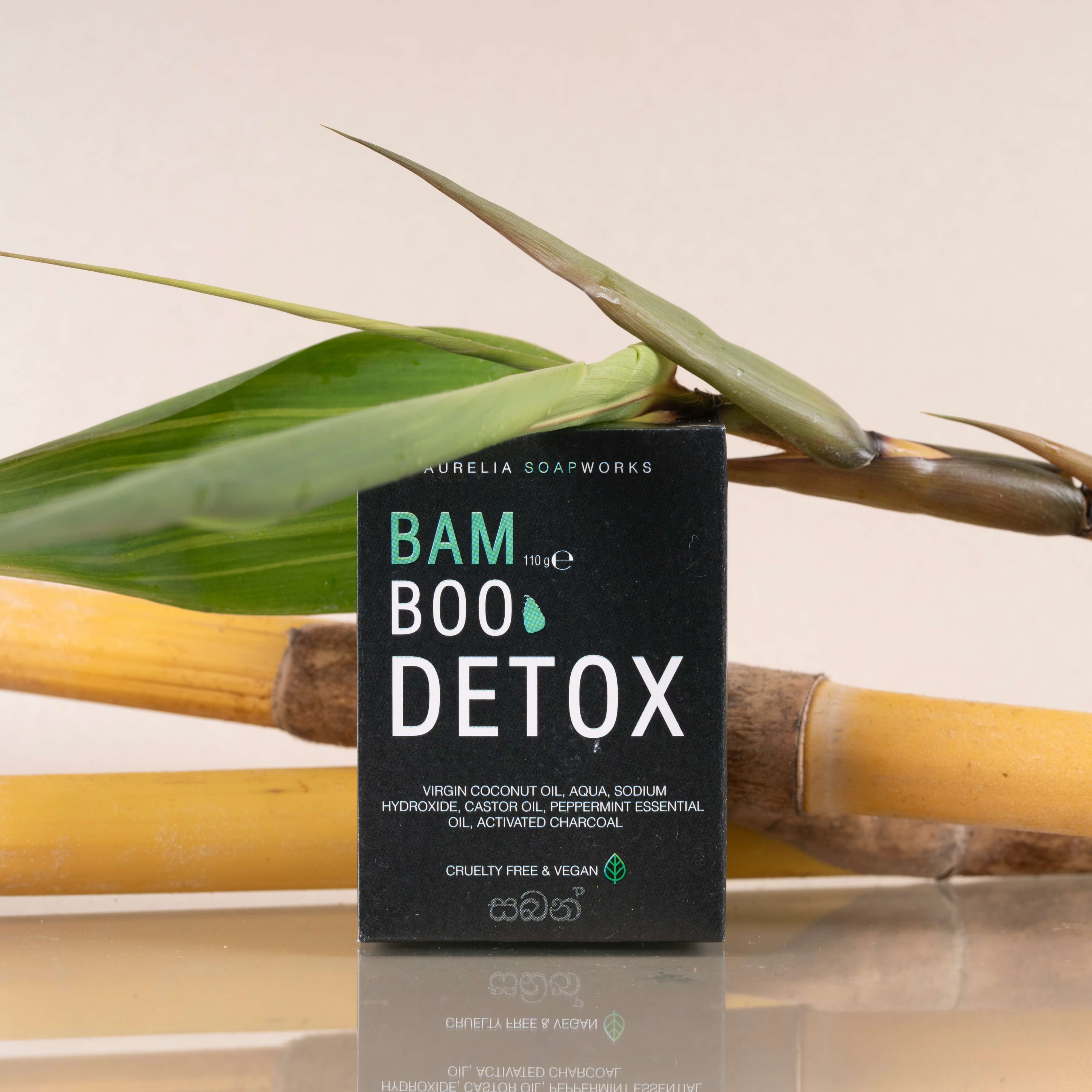 Bamboo detox bath soap