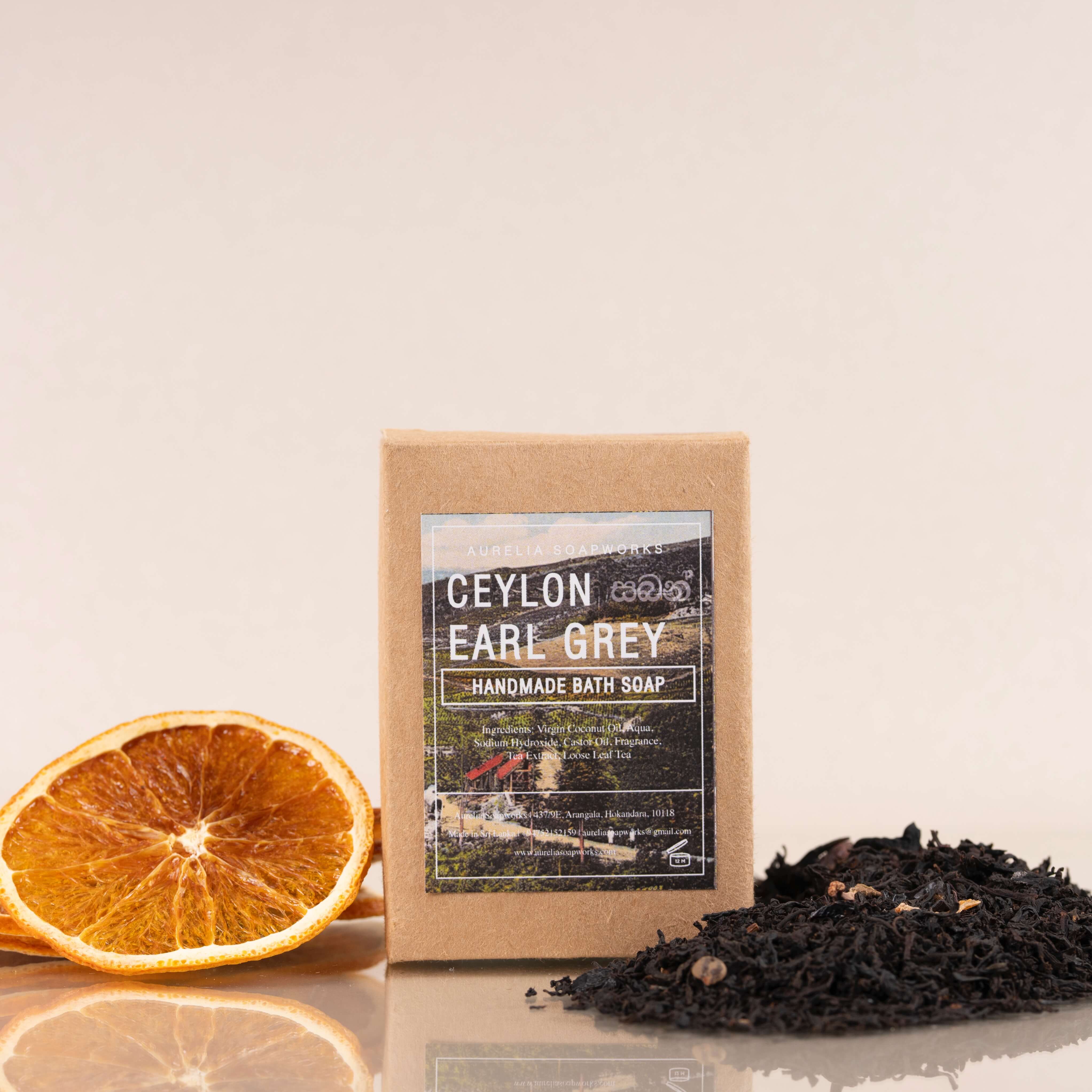 Ceylon earl grey bath soap