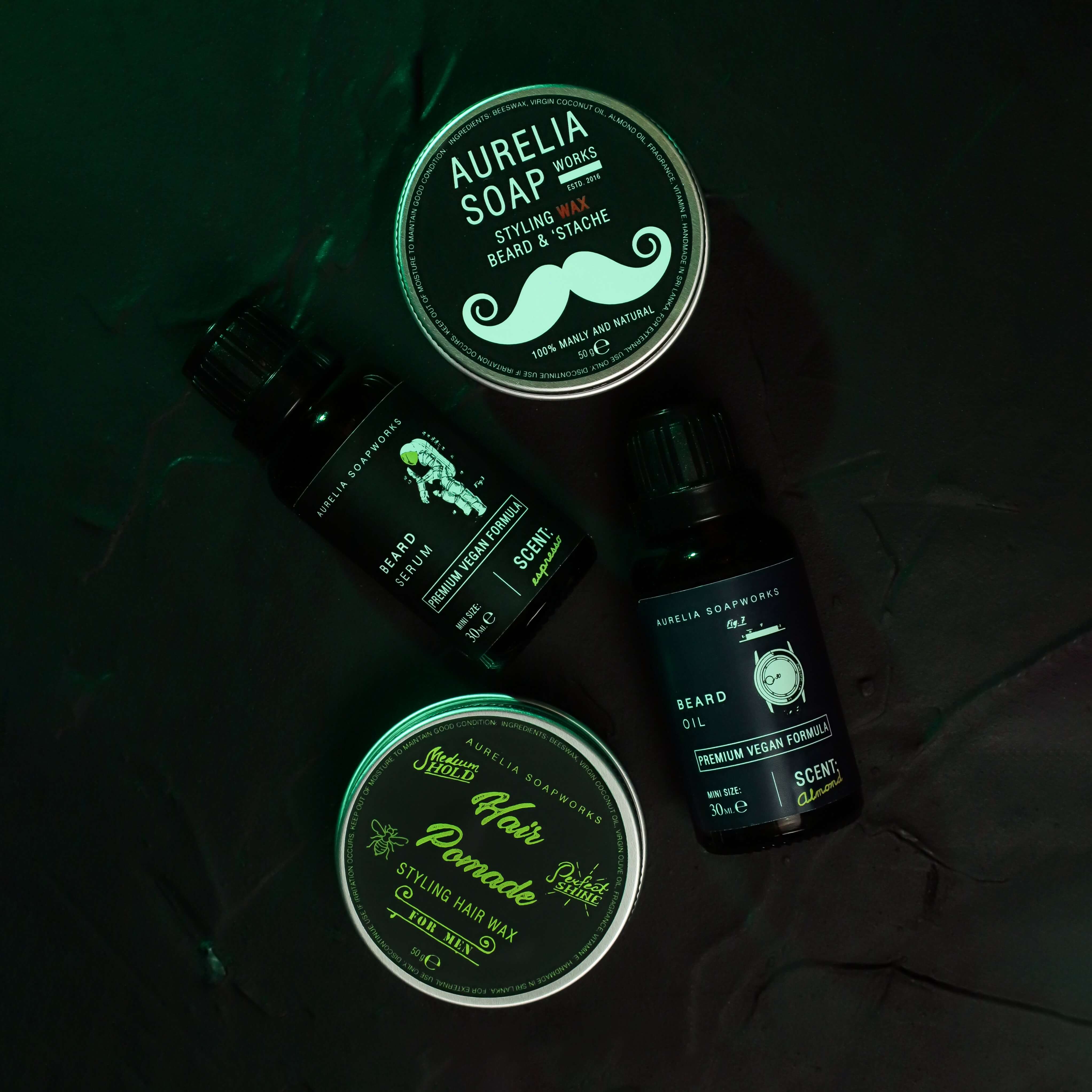 Complete beard & hair grooming collection